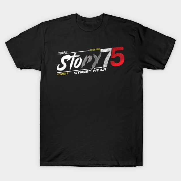 story 75 typo T-Shirt by Comodo Studios